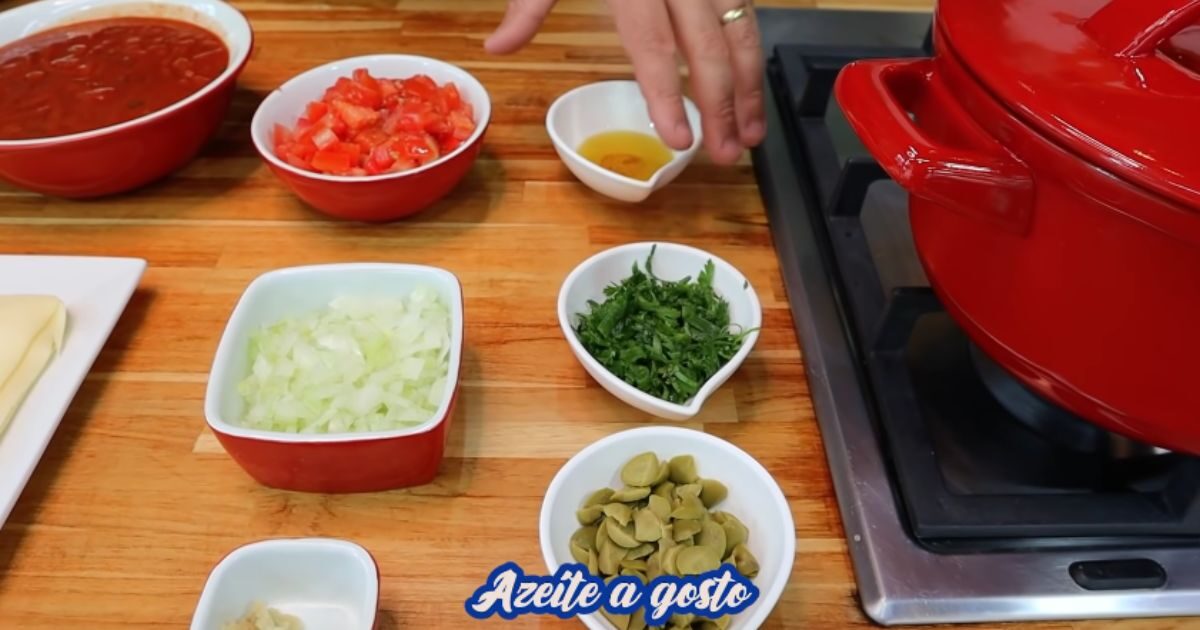 como fazer lasanha de frango