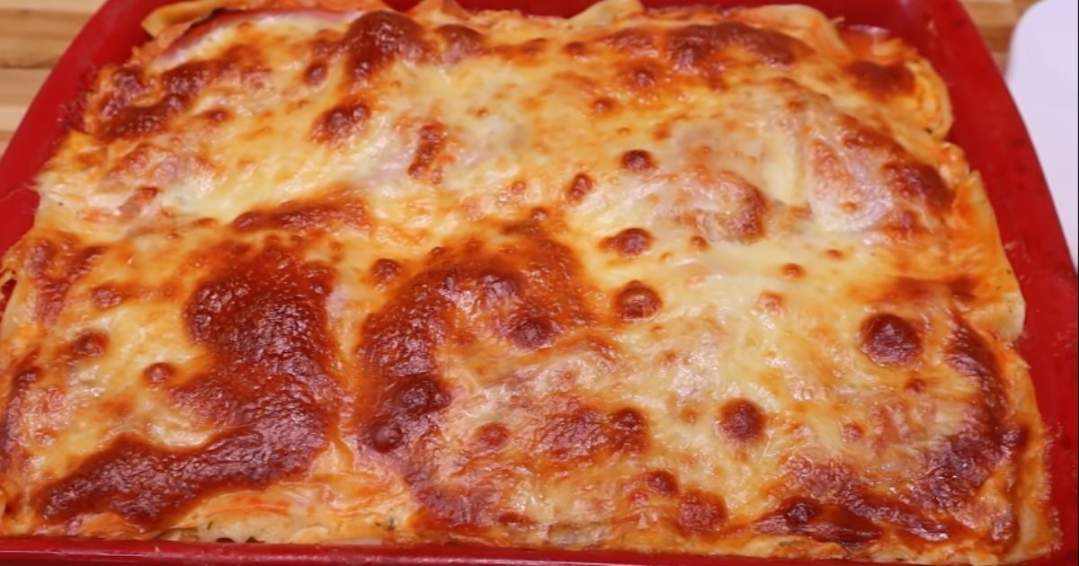 receita lasanha frango simples