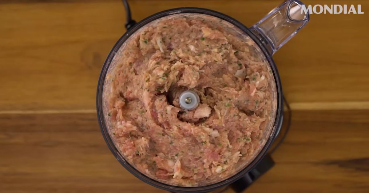 Bolinho de linguiça na airfryer