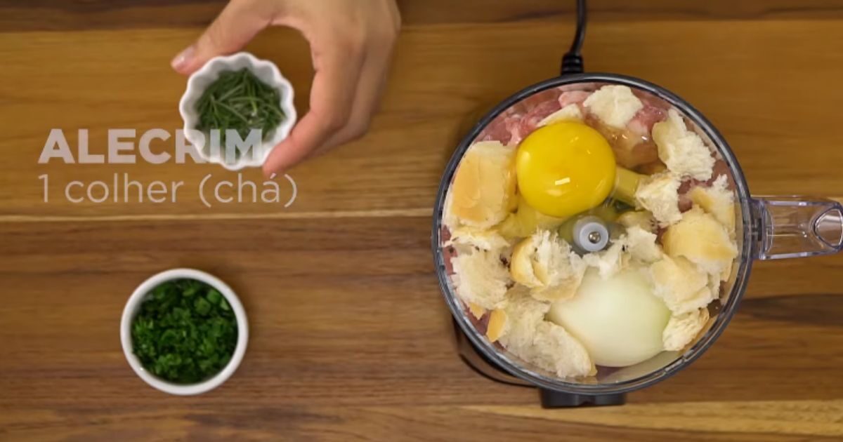 bolinhos linguica temperos