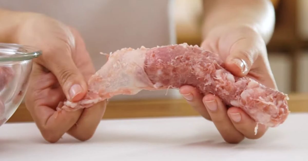 bolinhos linguica tripa