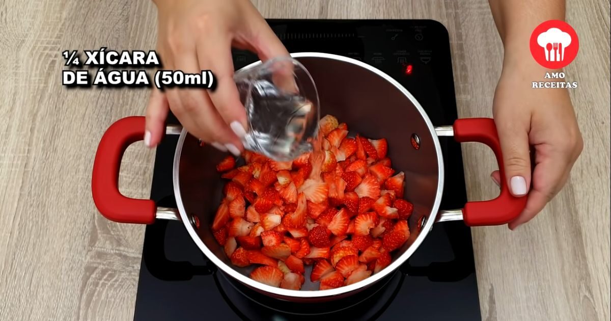 Geladinho Gourmet Morangos agua