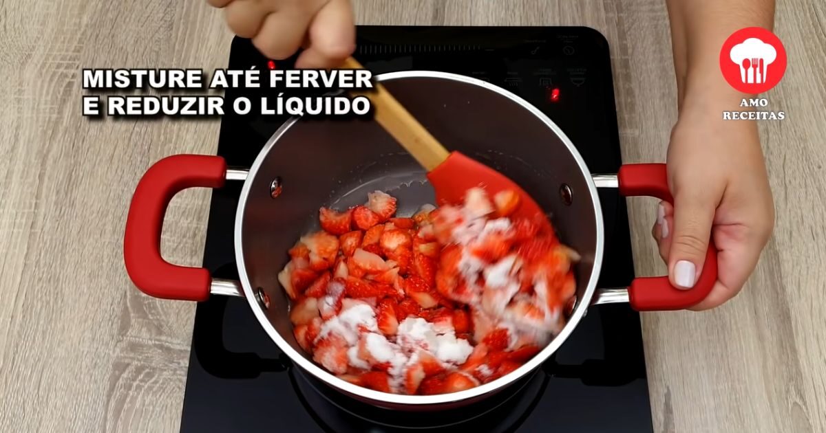 Geladinho Gourmet Morangos mistura