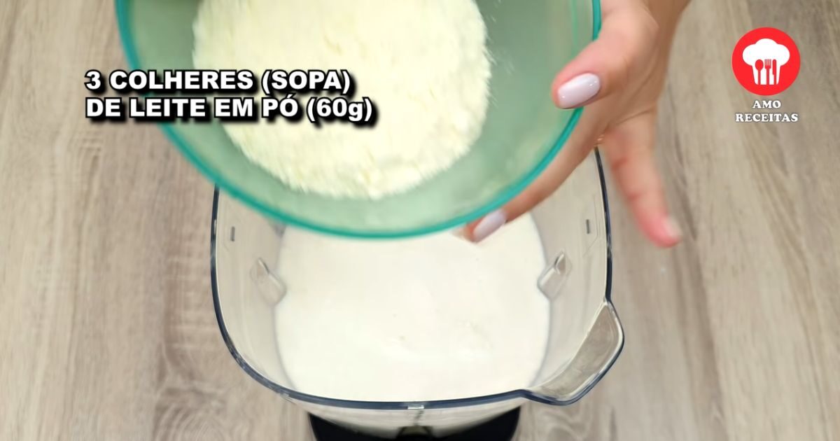 Geladinho Gourmet leite em pó