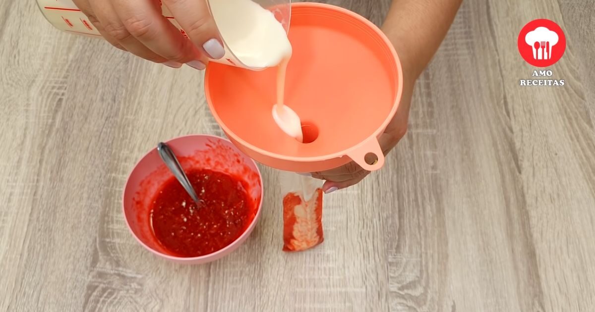 Geladinho Gourmet massa