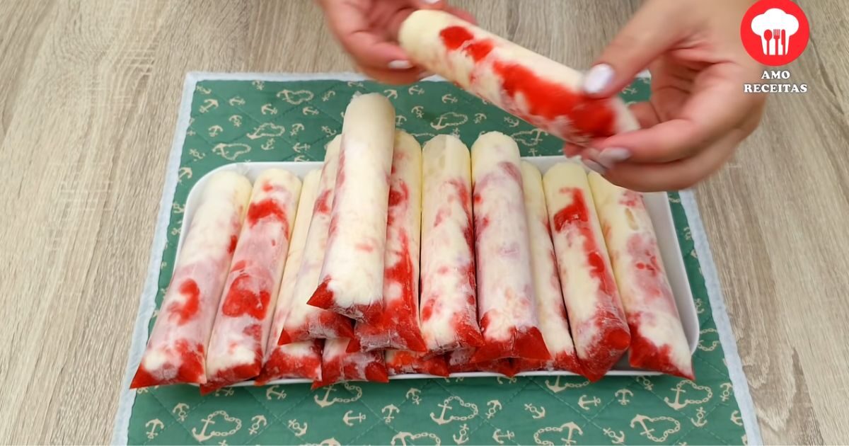 Geladinho Gourmet pronto gostoso