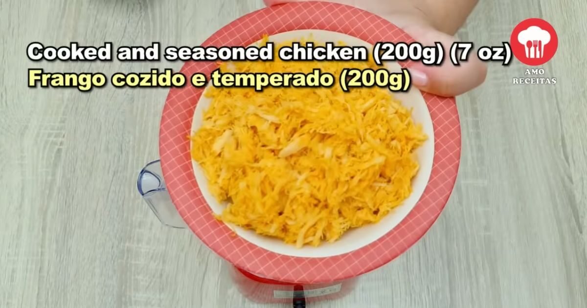 Pizza Fit Sem Farinha frango