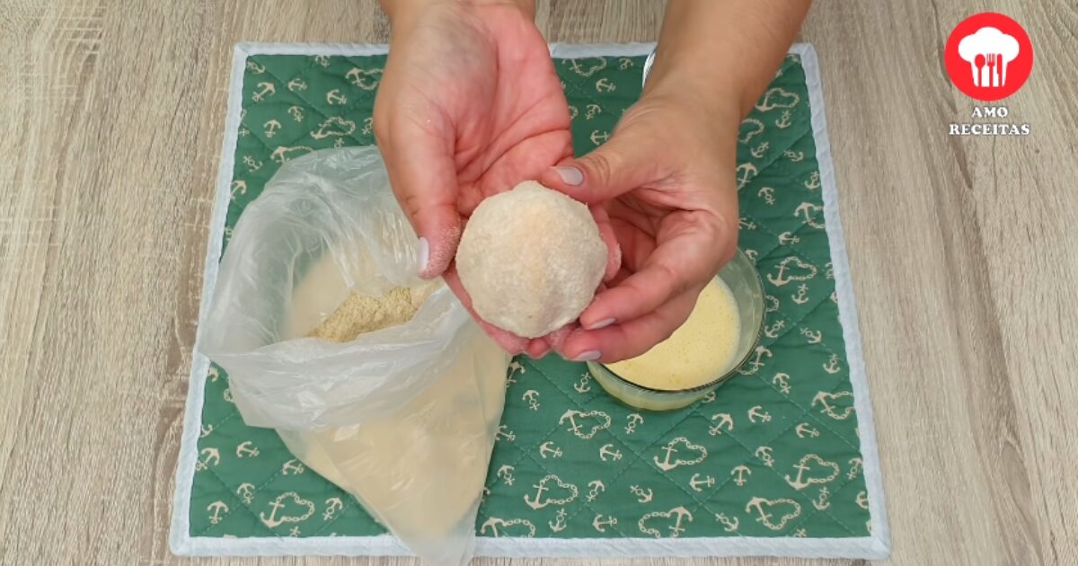 empanar coxinha frango farinha de rosca
