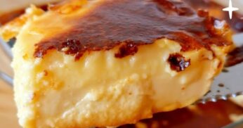 Pudim com casquinha dourada