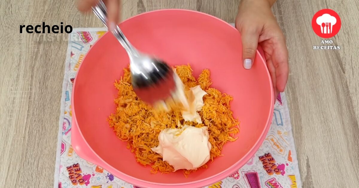 recheio coxinha frango