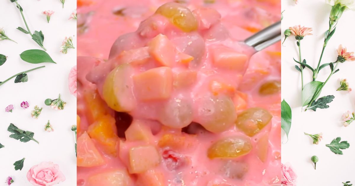 Salada de Frutas Cremosa com Gelatina