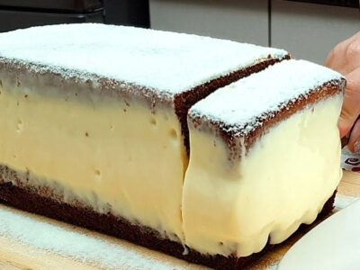 Bolo Recheado com Chocolate Branco TC