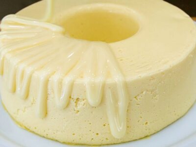 Sobremesa Cremosa de abacaxi com coco TC