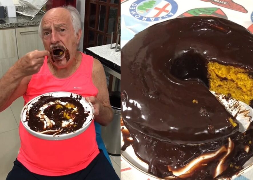 bolo cenoura ator ary fontoura