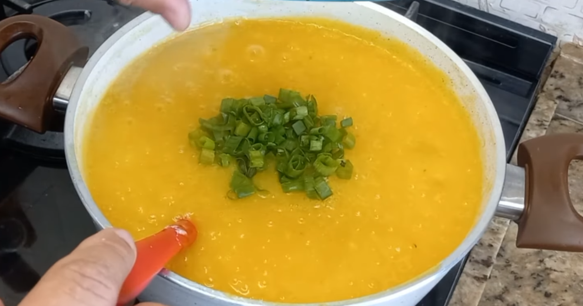 Caldo de Mandioquinha