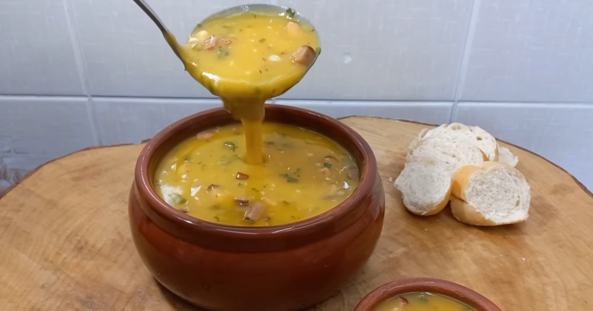 Caldo de Mandioquinha