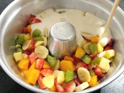 sobremesa frutas receita