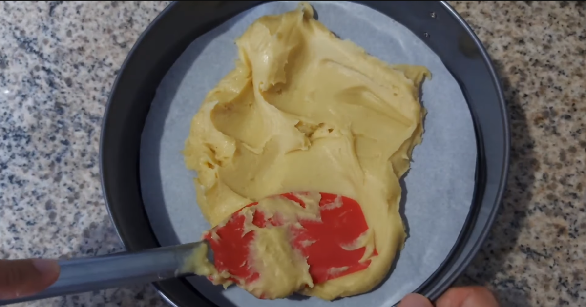 Bolo polonês Santa Clara massa assar