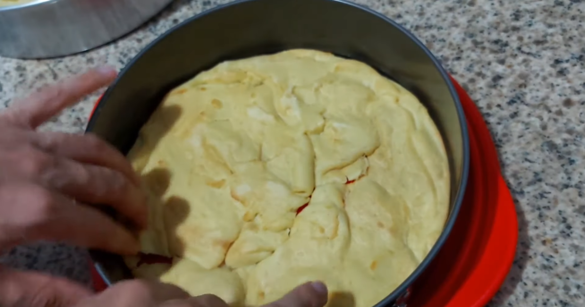 Bolo polonês Santa Clara montagem