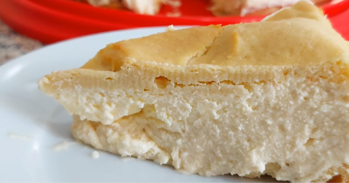 Bolo polonês Santa Clara pedaço