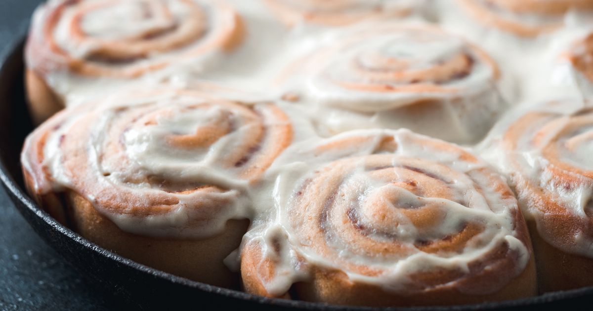 Cinnamon Rolls receita