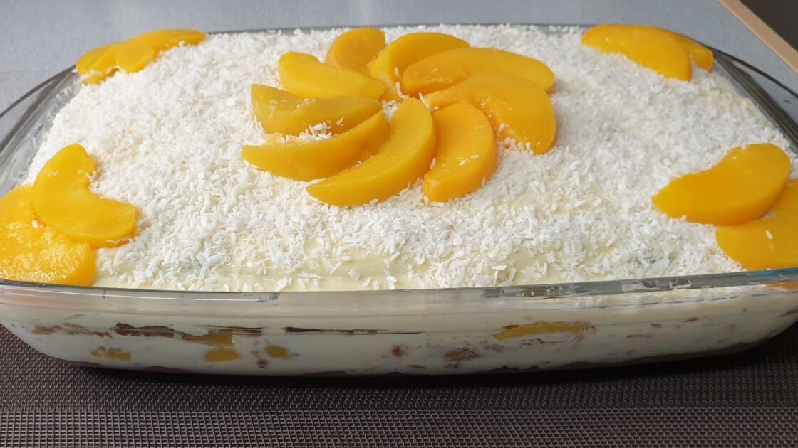 bolo gelado pessego capa