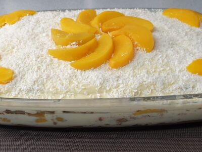 bolo gelado pessego capa