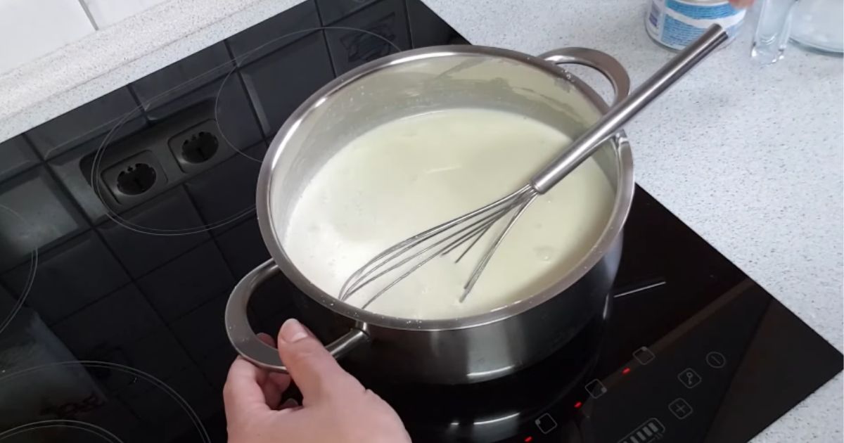 bolo gelado pessego creme