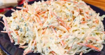 Salada de repolho com maionese