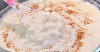 Mingau de milho branco