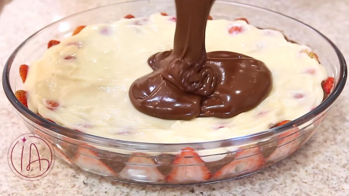 sobremesa morango chocolate dia namorados