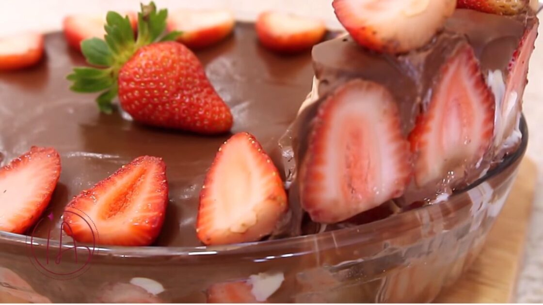 sobremesa morango dia namorados