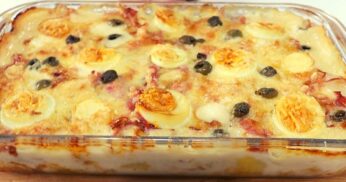 Batata Gratinada à Portuguesa