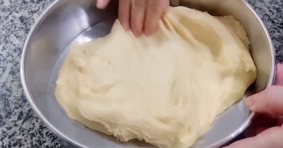 Bolo Sonho de Canela massa forma