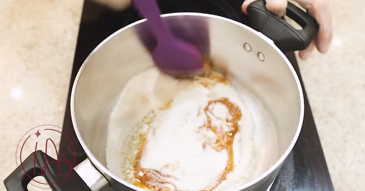 Bolo de Maçã açucar derreter