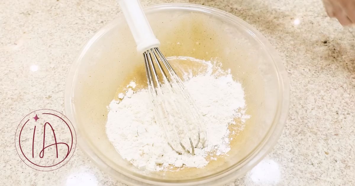 Bolo de Maçã fermento farinha