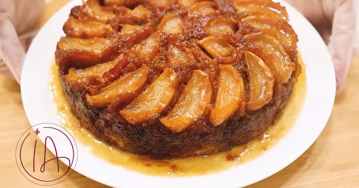 Bolo de Maçã gostoso pronto