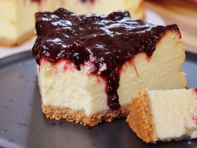 Cheesecake de frutas vermelhas