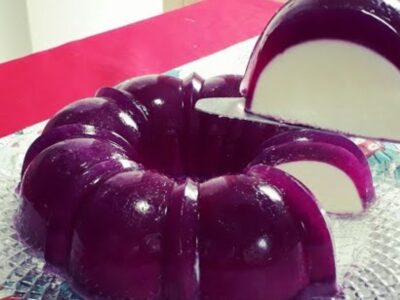 Gelatina Recheada Flotante