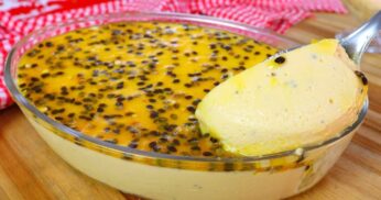 Mousse de Maracujá Deliciosamente Leve e Cremoso