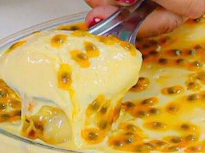 Mousse de Maracujá Cremoso