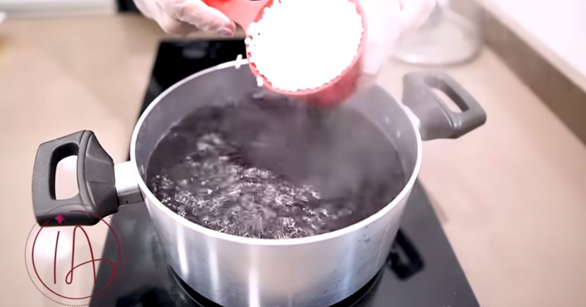 Sagu Sem Vinho bolinhas