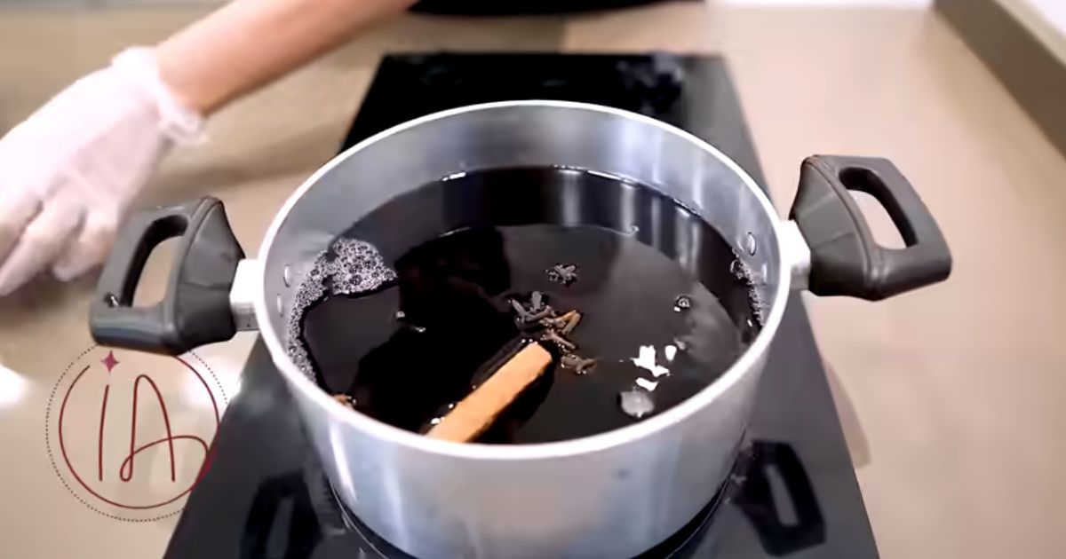 Sagu Sem Vinho canela pau cravo