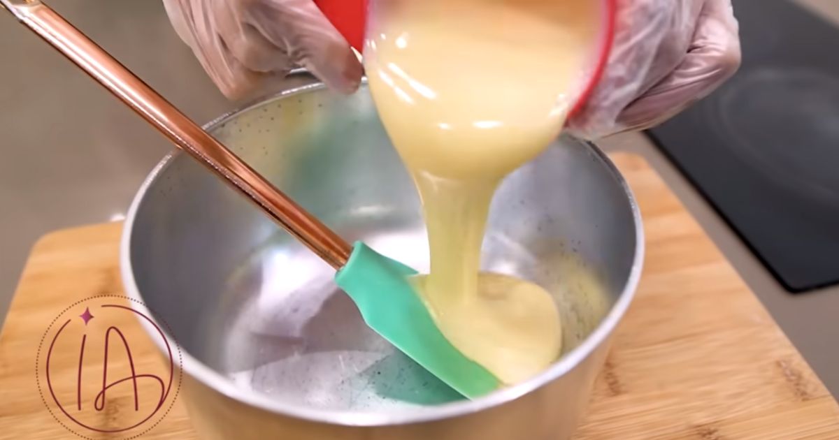 Sagu Sem Vinho creme condensado