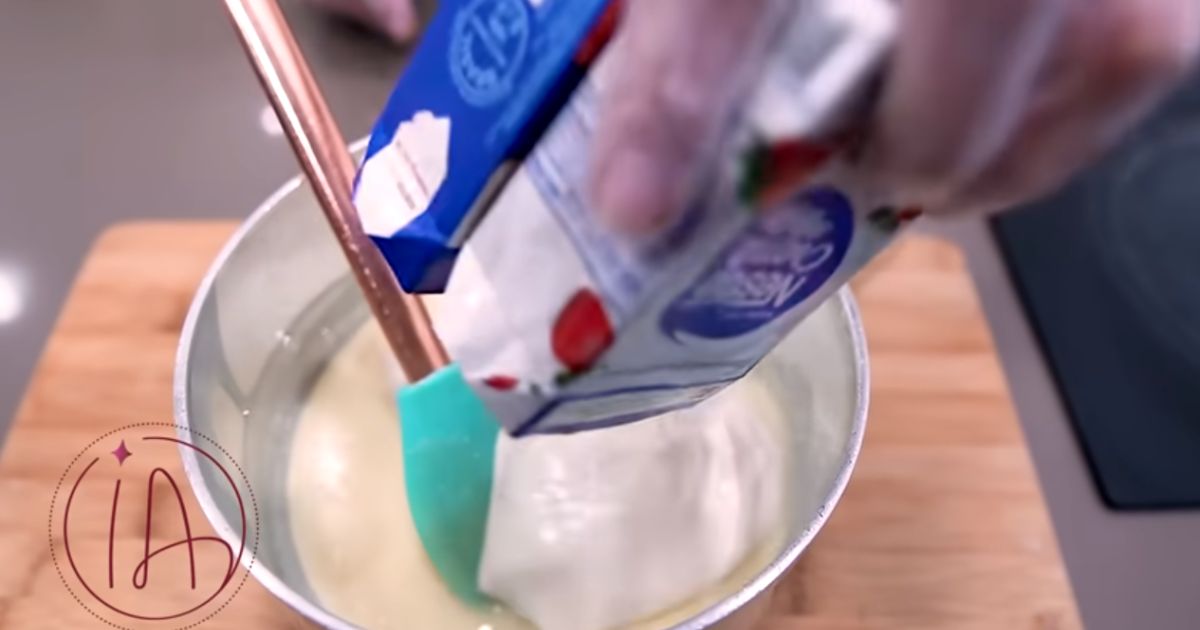 Sagu Sem Vinho creme leite