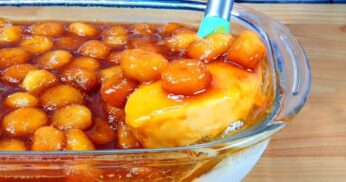 Sobremesa de Banana Caramelizada na Travessa