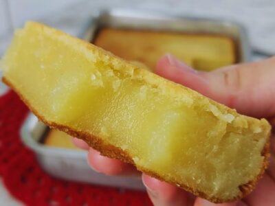 bolo aipim liquidificador