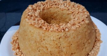 Bolo de Amendoim Fofinho