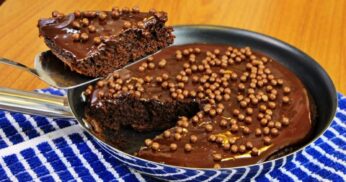 Bolo de Chocolate na Frigideira