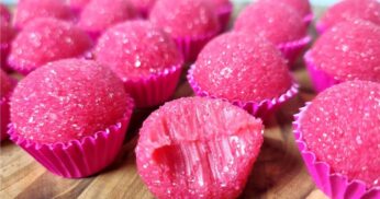 Brigadeiro de Morango da Barbie
